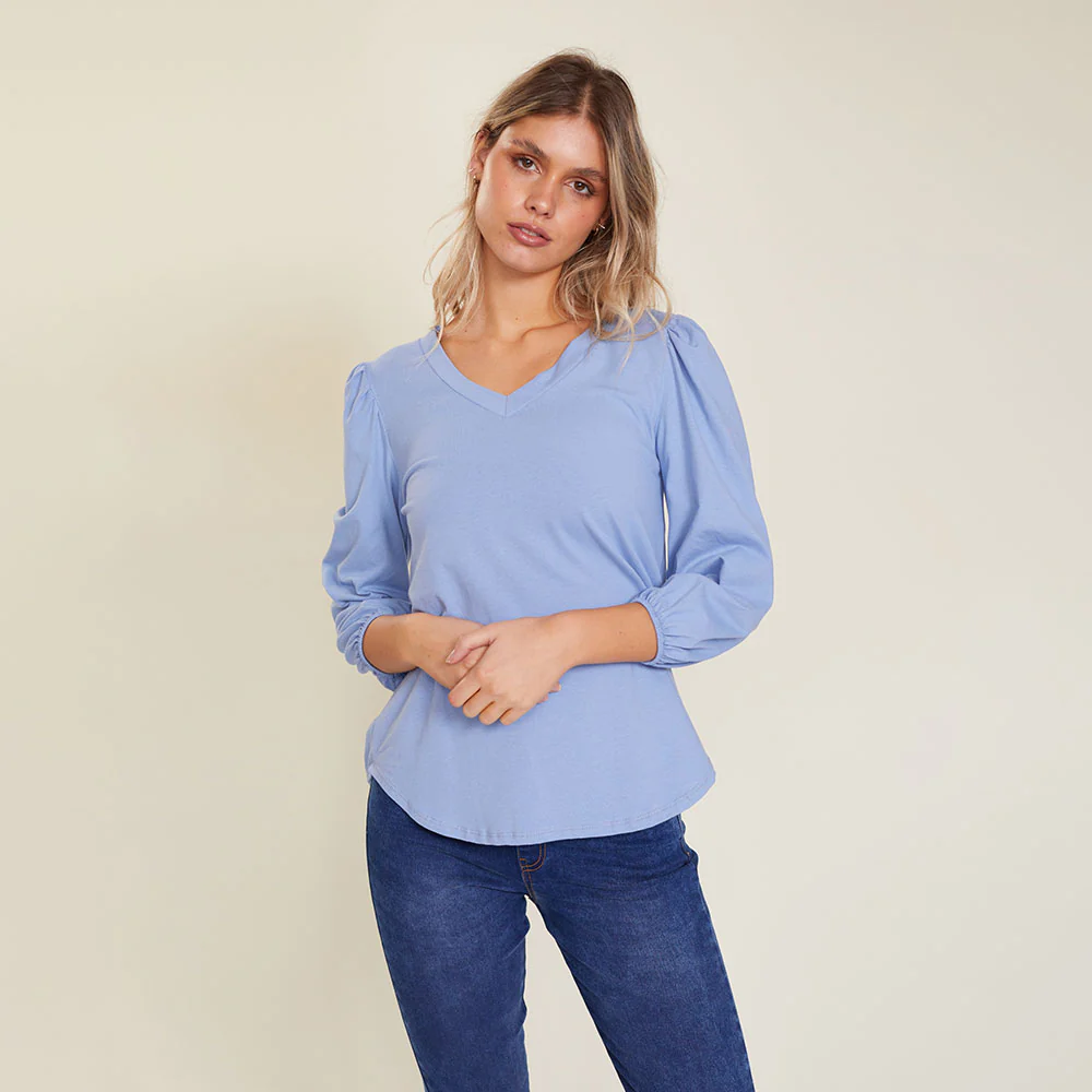Leon Top (Baby Blue) - Image 4