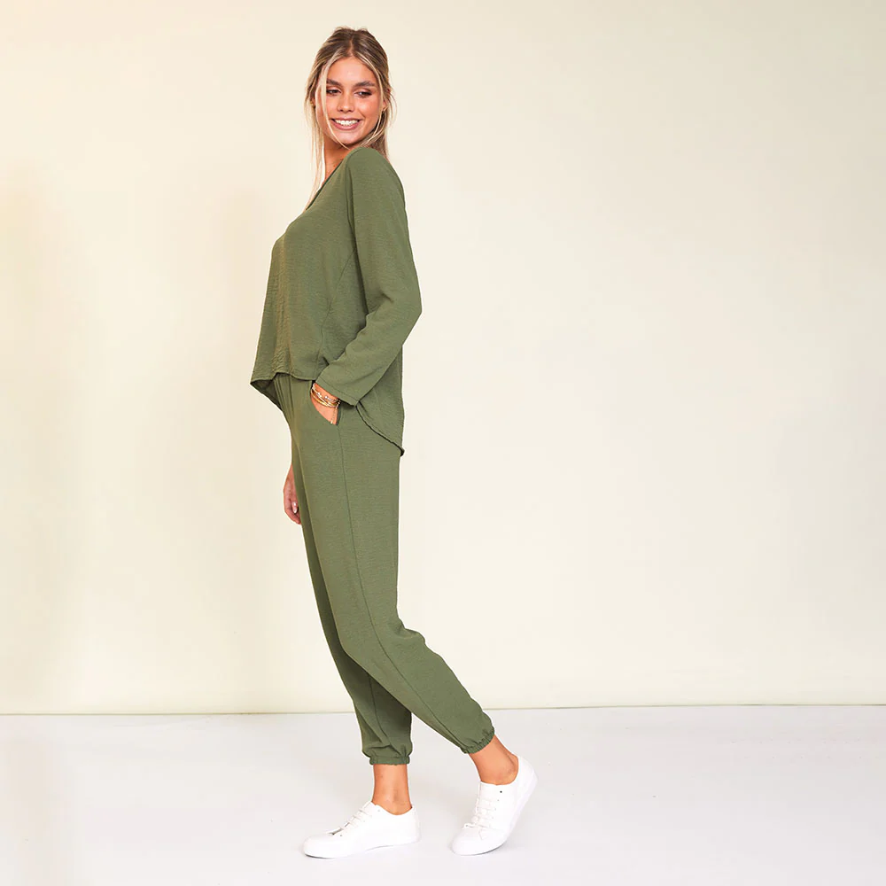Libby Co-Ord (Olive) - Image 7