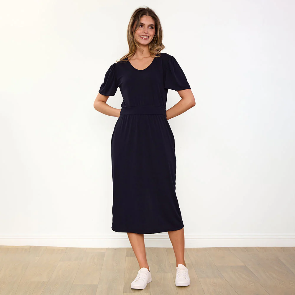 Lois Dress (Black) - Image 7