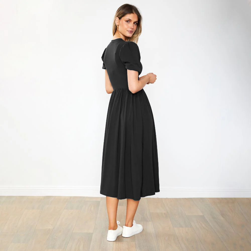 Lois Dress (Black) - Image 5