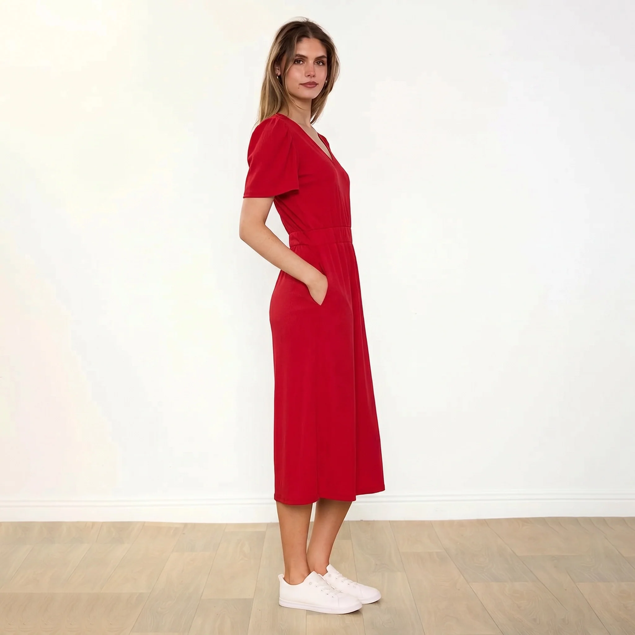 Lois Dress (Red) - Image 10