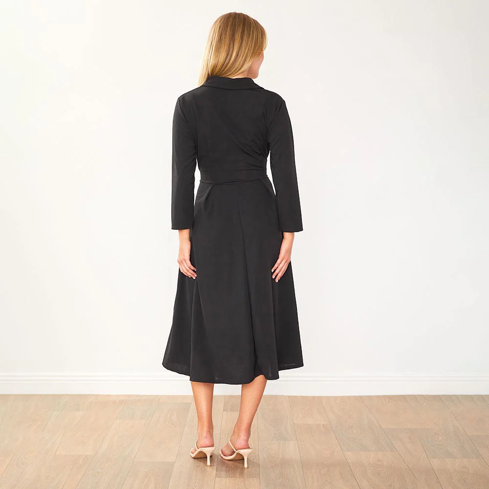 Lorene Dress (Black) - Image 8