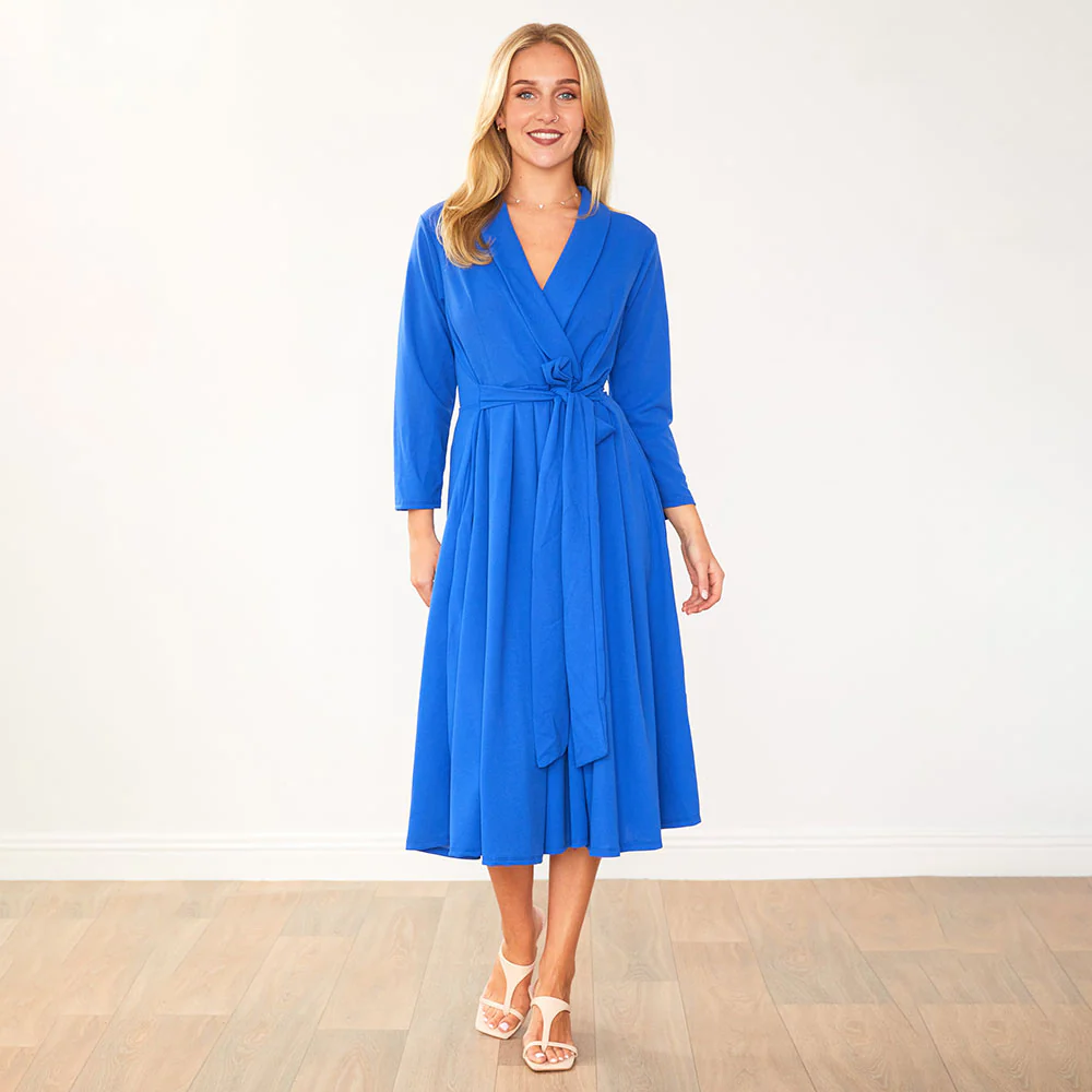 Lorene Dress (Cobalt) - Image 6