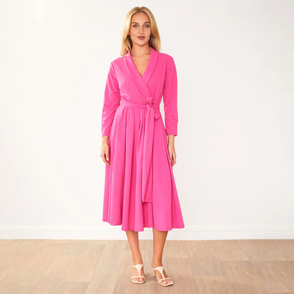 Lorene Dress (Pink) - Image 6
