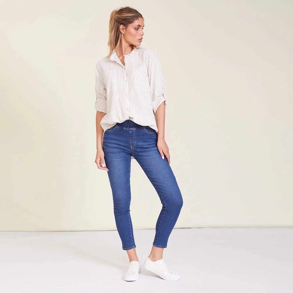 Louis Shirt (Cream stripe) - Image 13