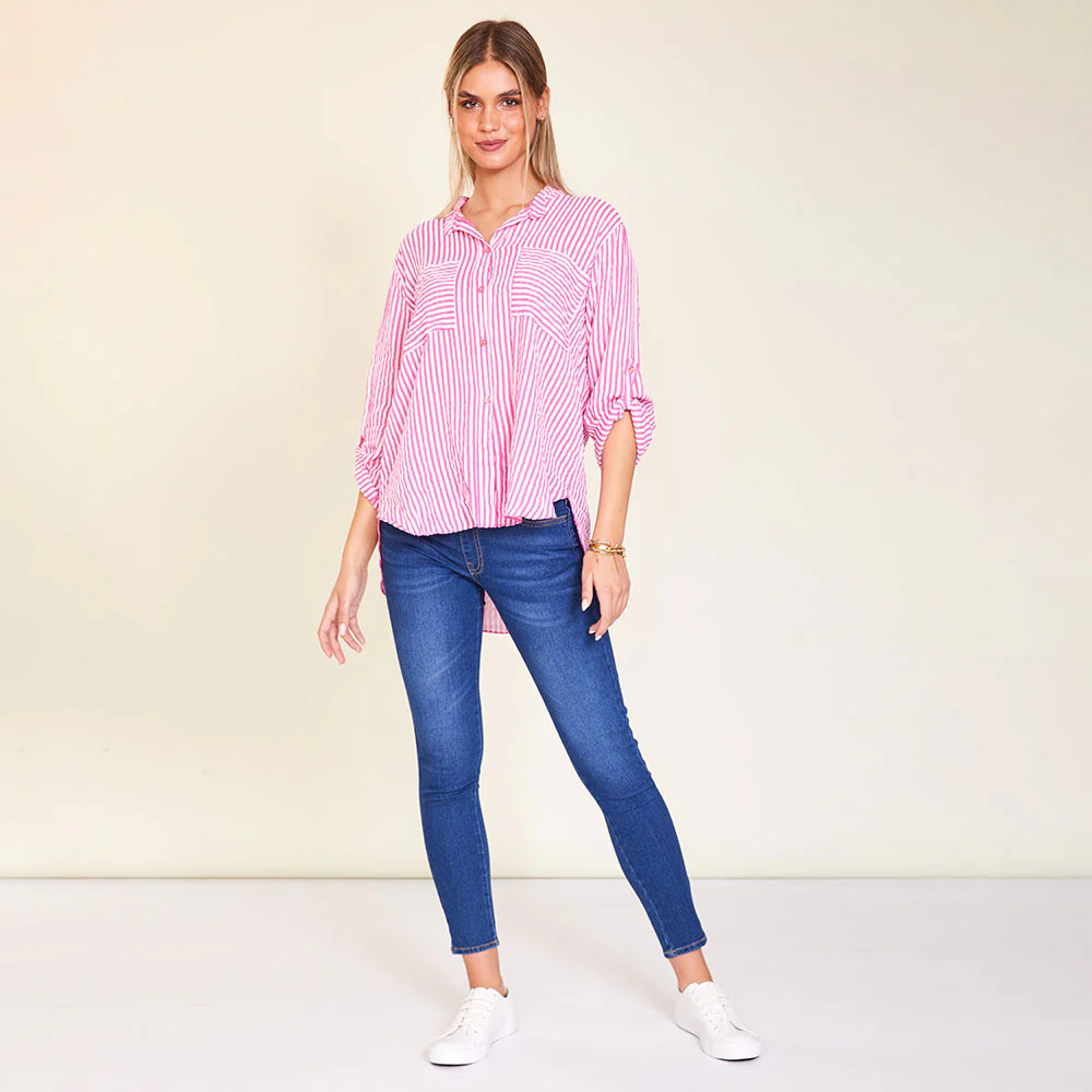 Louis Shirt (Pink stripe) - Image 16