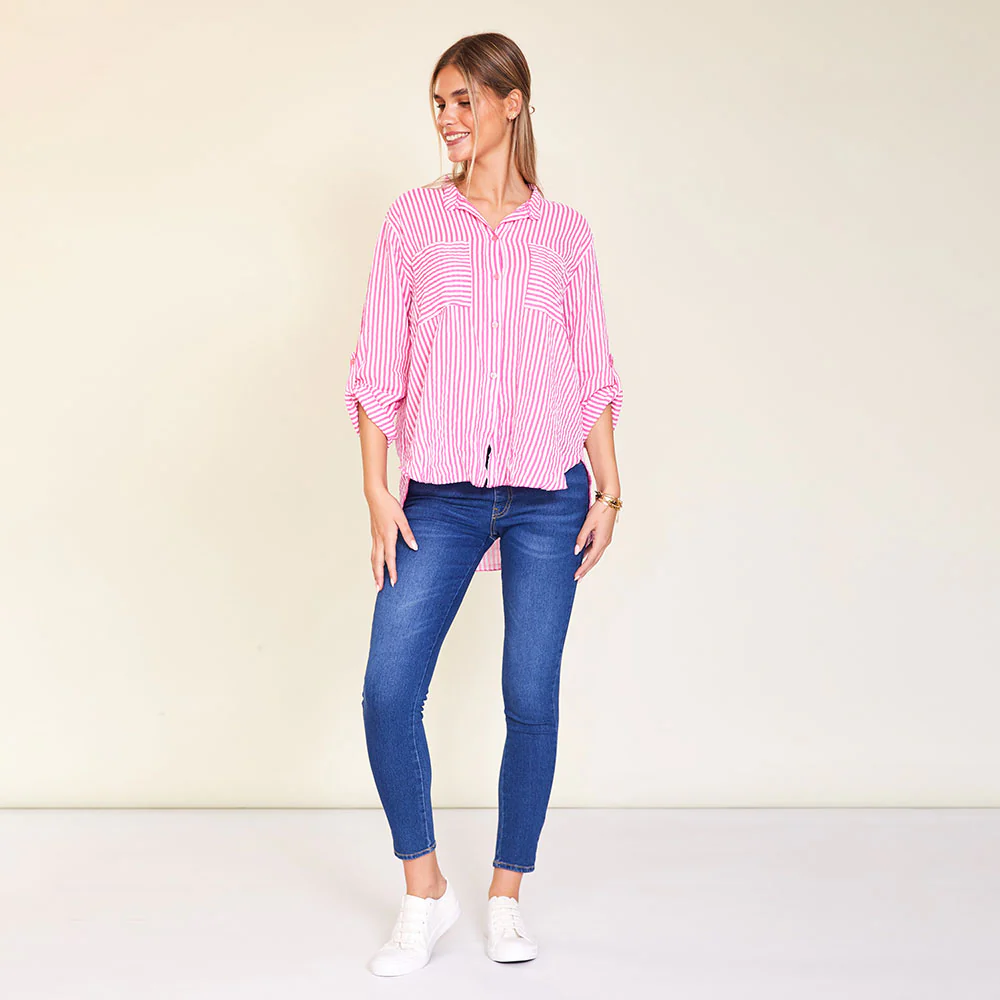 Louis Shirt (Pink stripe) - Image 17