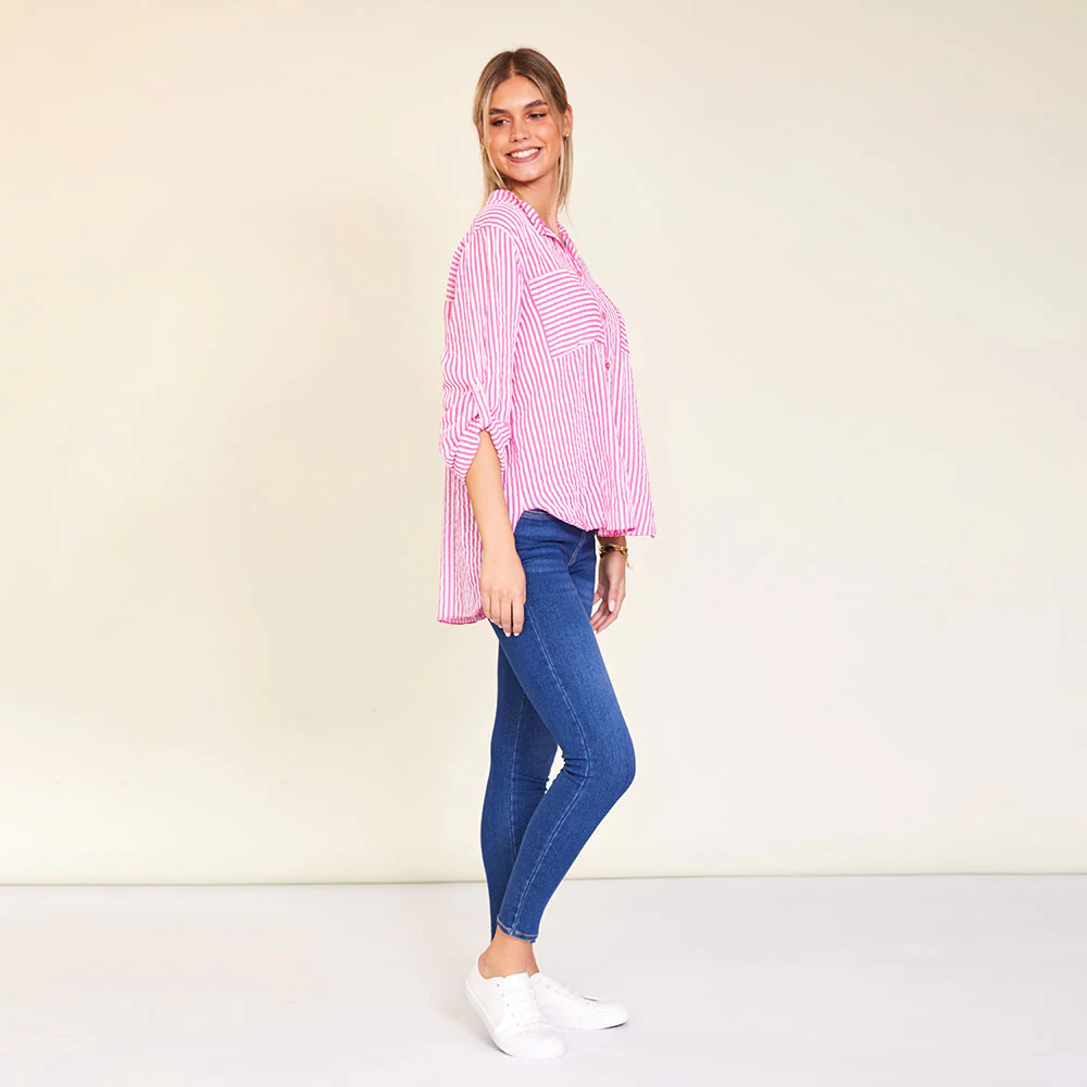 Louis Shirt (Pink stripe) - Image 20