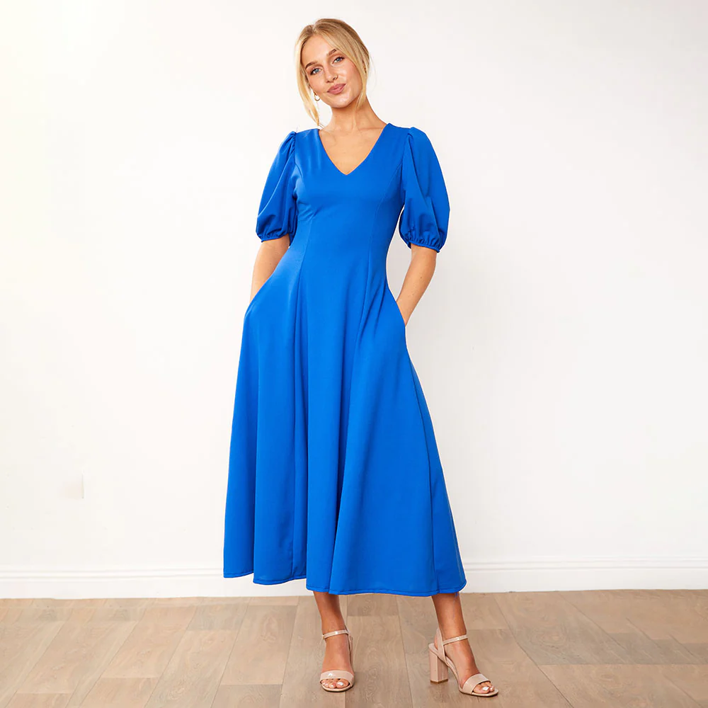 Lucy Dress (Blue) - Image 7