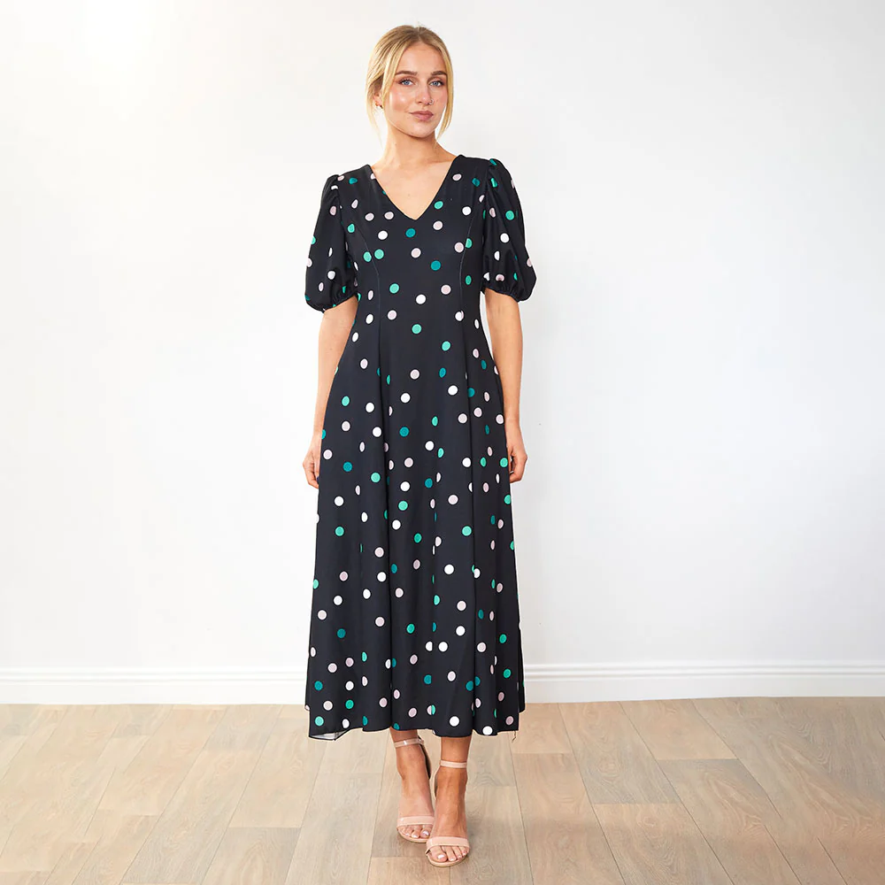 Lucy Dress (Pastel Polka Dot) - Image 4