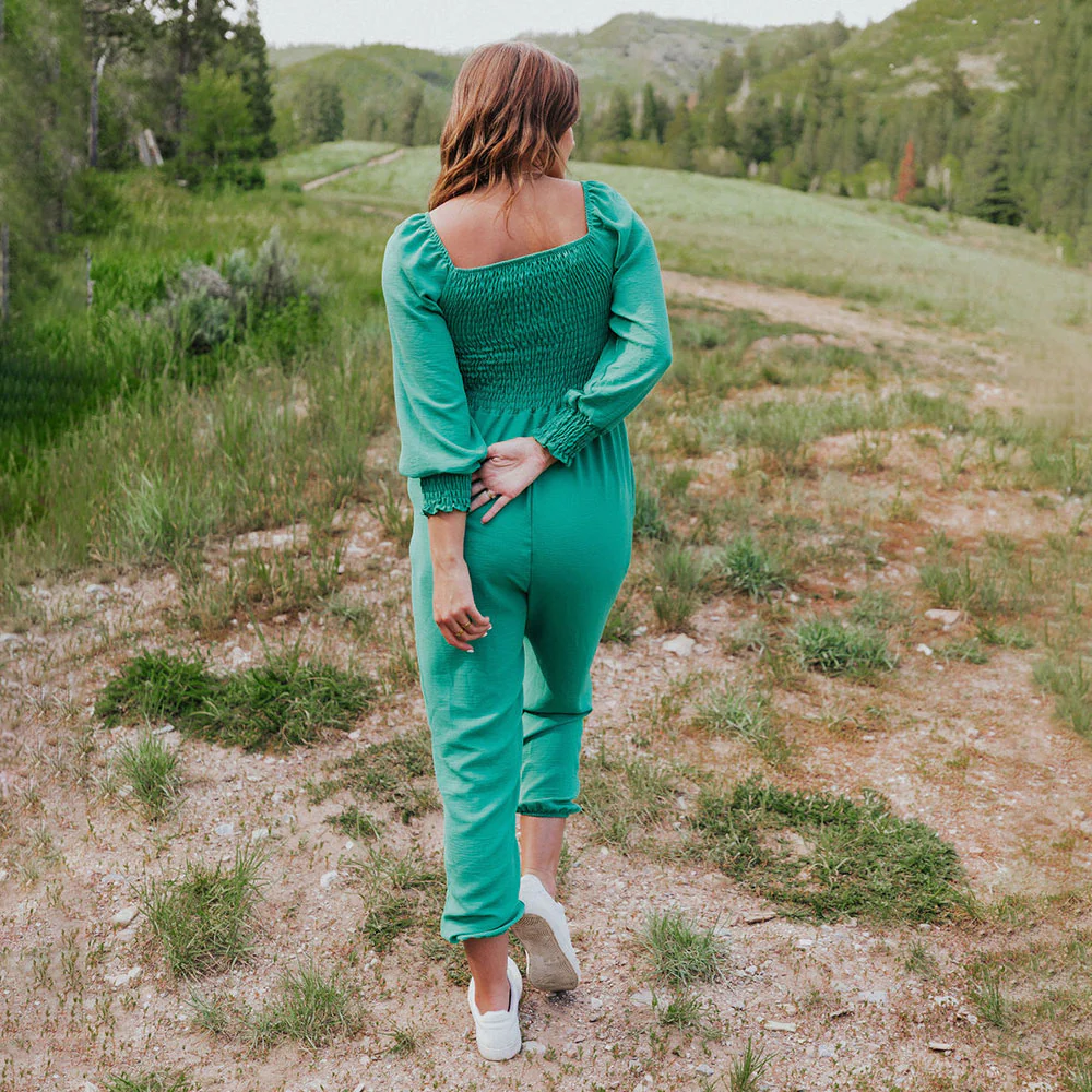 Luna Jumpsuit (Green) - Image 5