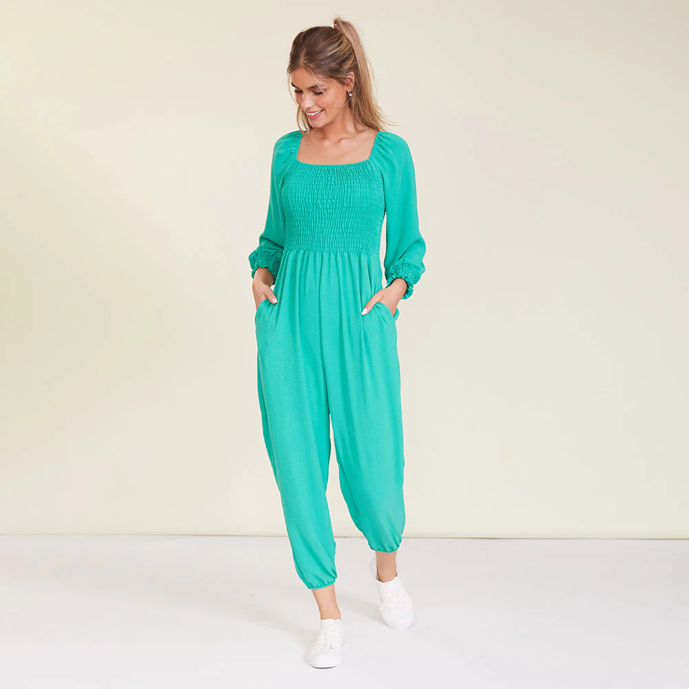 Luna Jumpsuit (Green) - Image 8