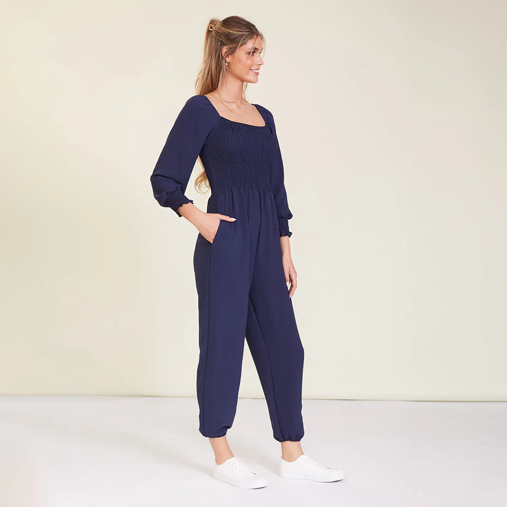 Luna Jumpsuit (Navy) - Image 14