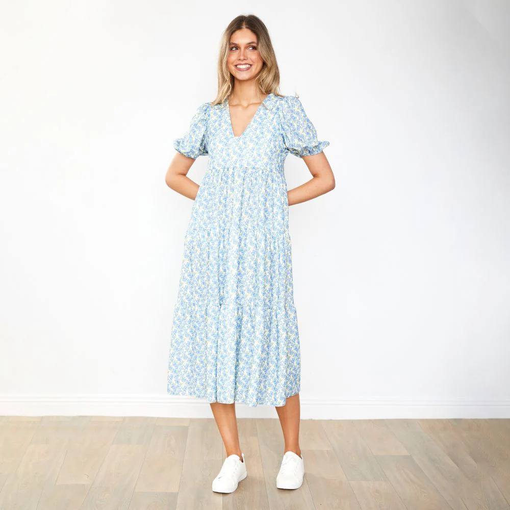 Mabel Dress (Orchid Blue) - Image 7