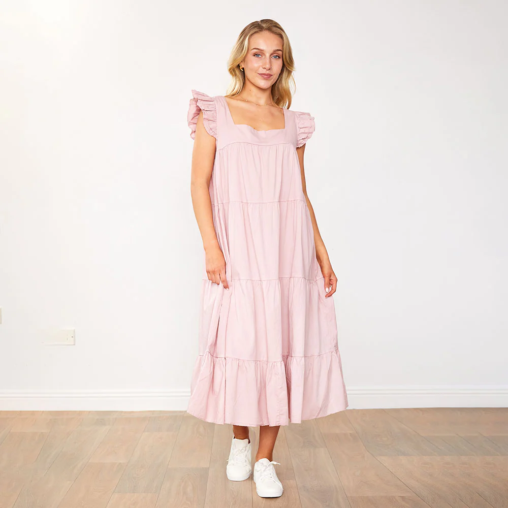 Mara Dress (Baby Pink) - Image 2