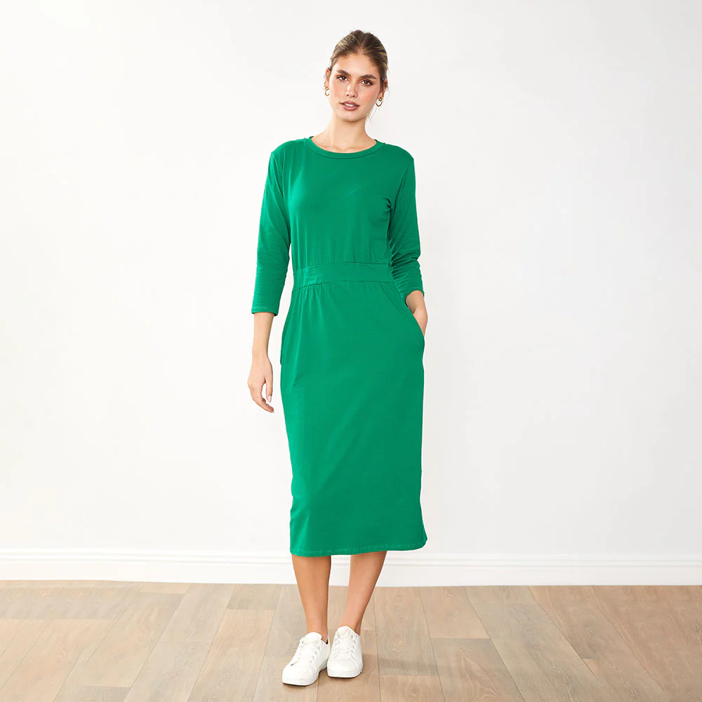 Mara Dress (Green) - Image 6