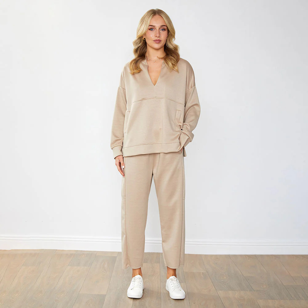 Marley Trousers (Taupe) - Image 3