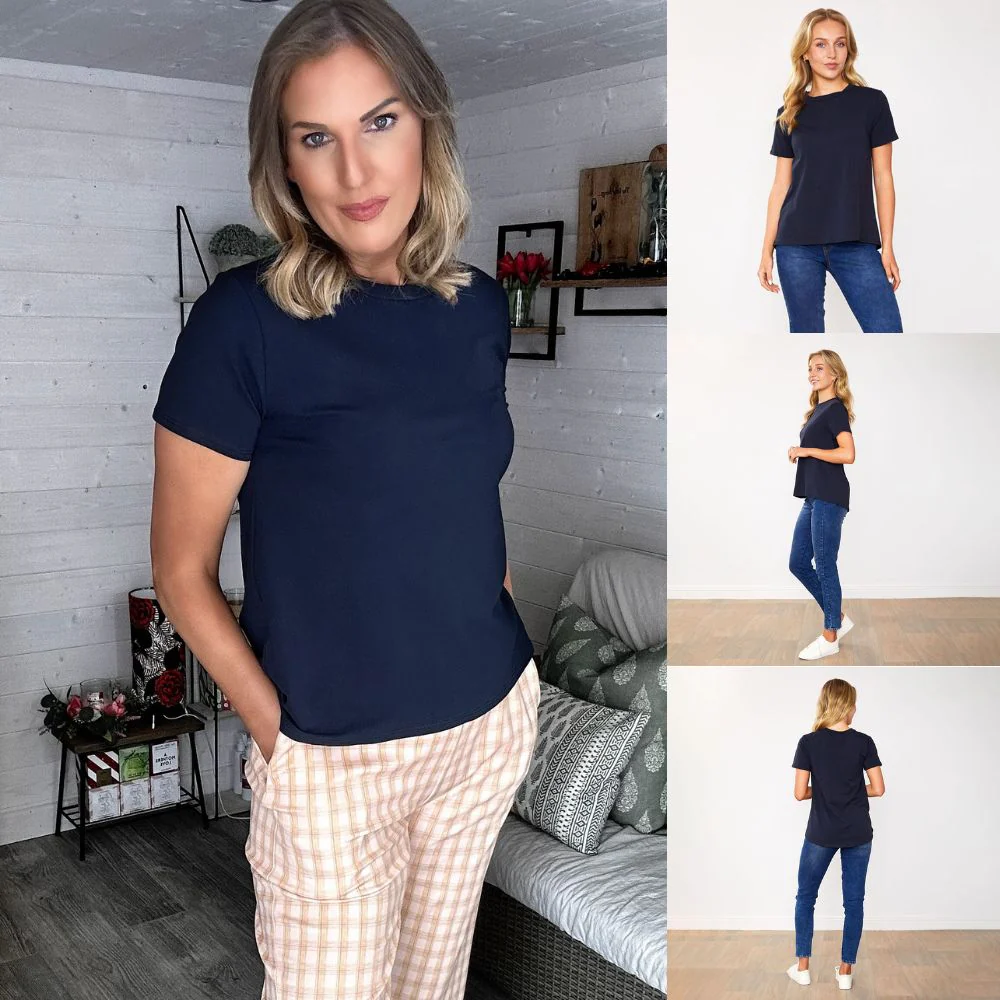 Mila Top (Navy) - Image 2