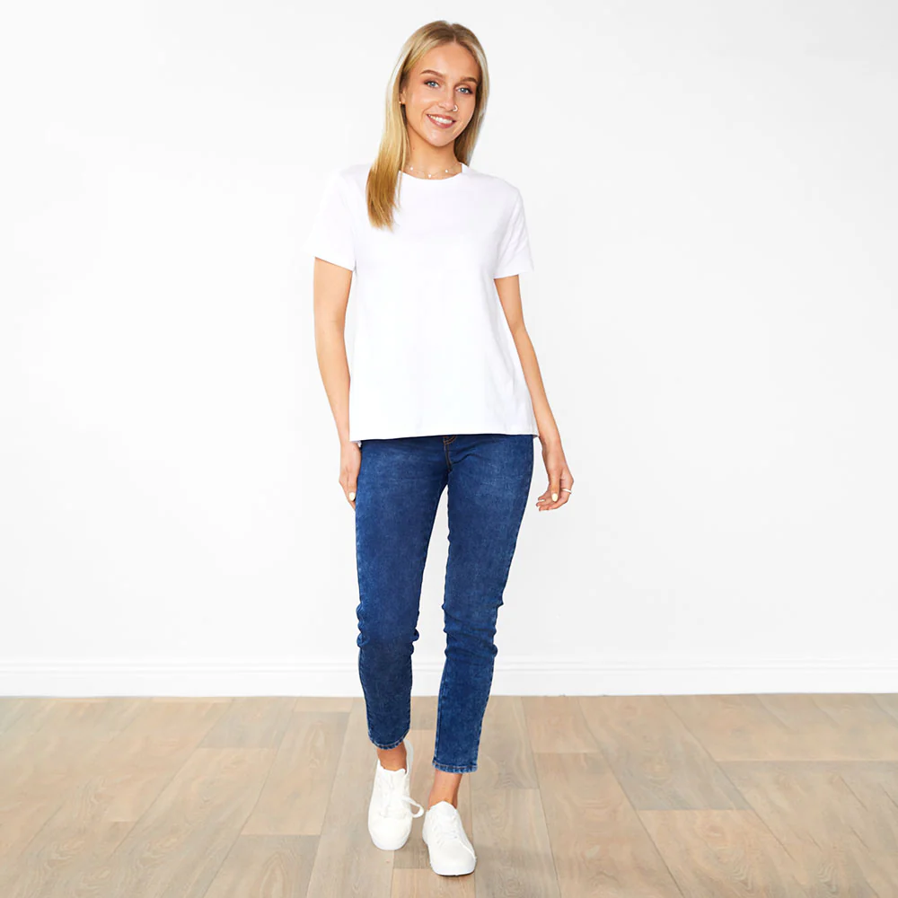 Mila Top White & Navy - (2 for €35) - Image 6