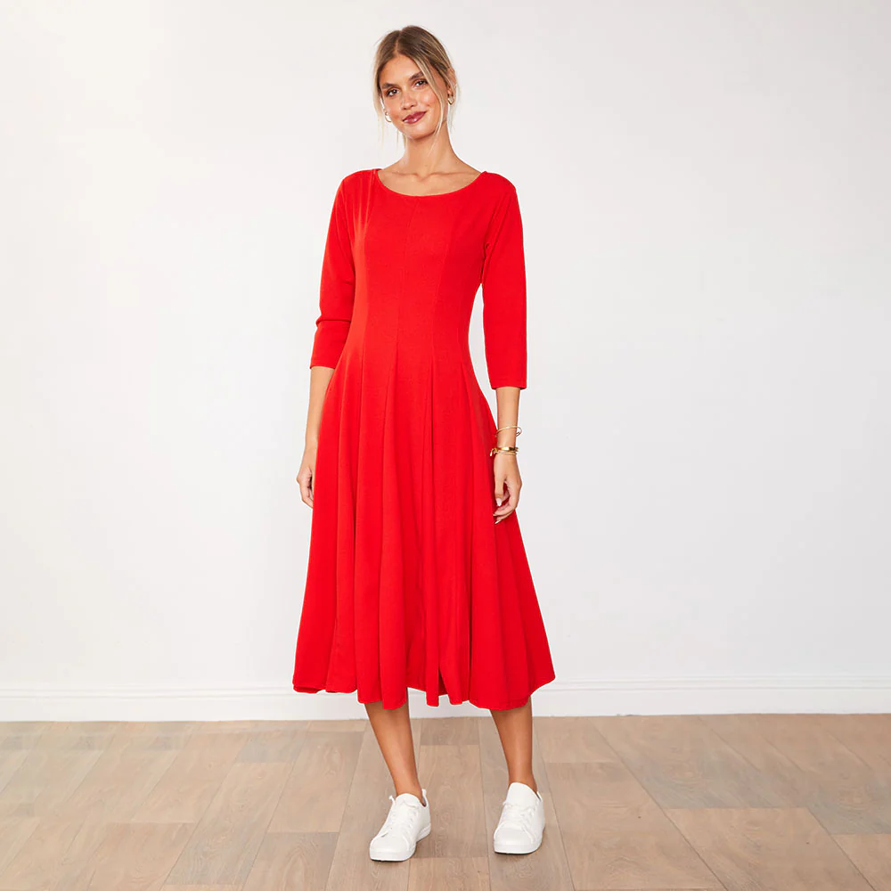 Miley Dress (Red) - Image 7