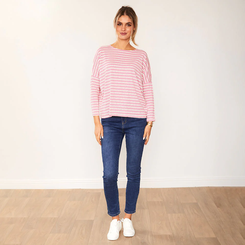 Mindy Top (Pink Stripe) - Image 3