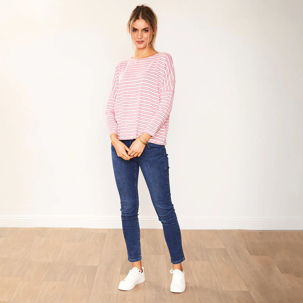 Mindy Top (Pink Stripe) - Image 6