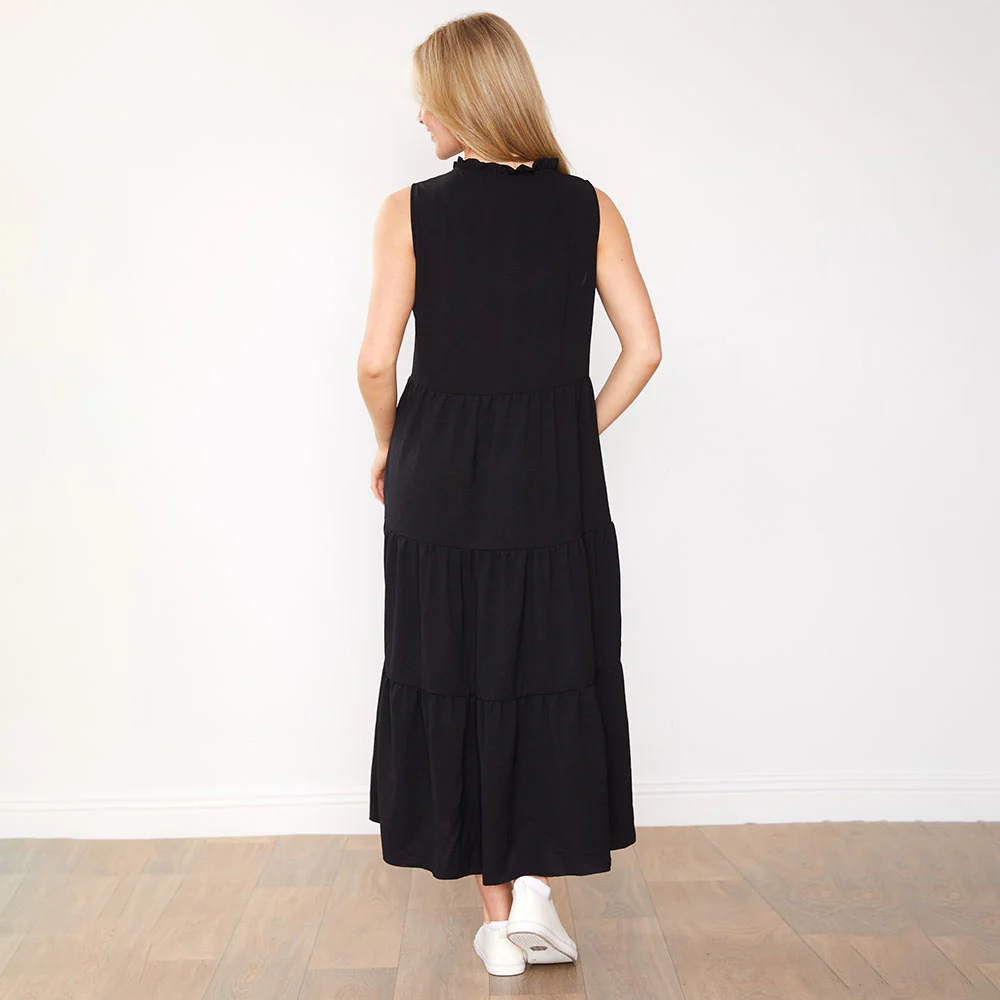 Moira Dress (Black) - Image 8