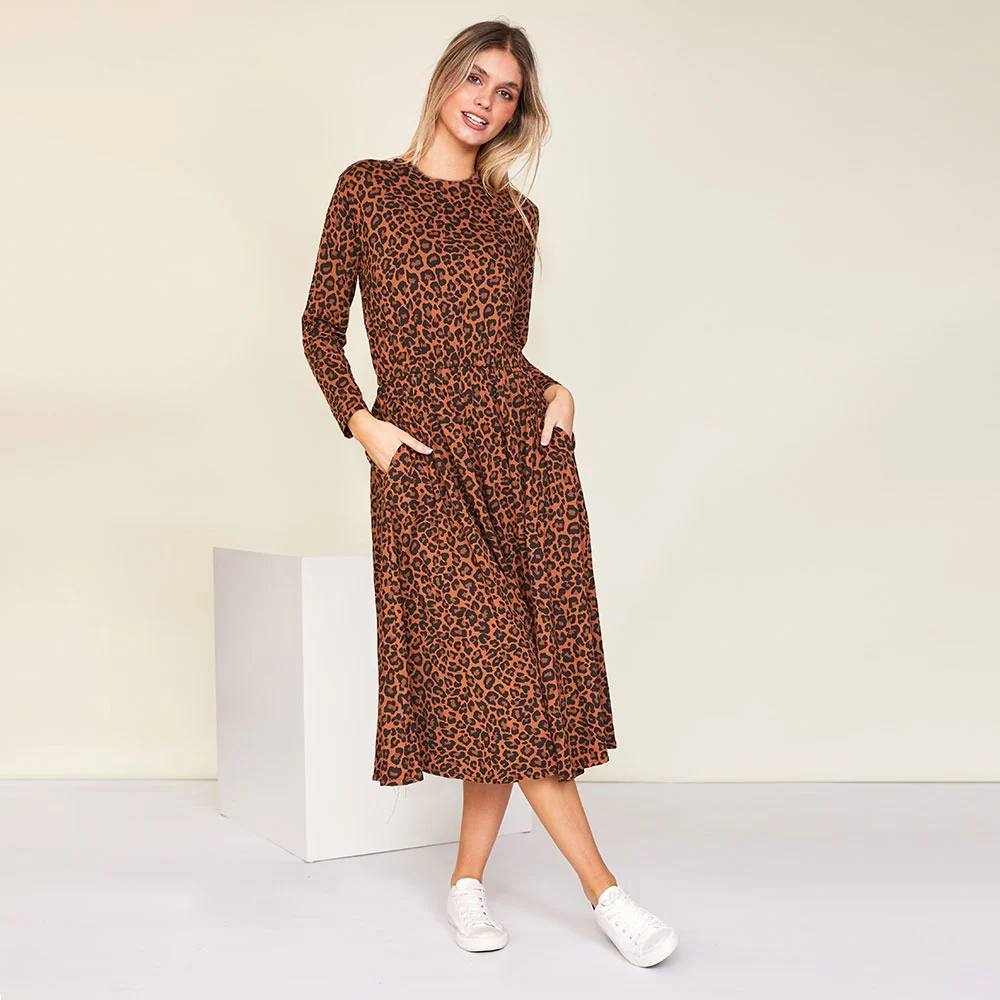 Mollie Dress (Leopard) - Image 2