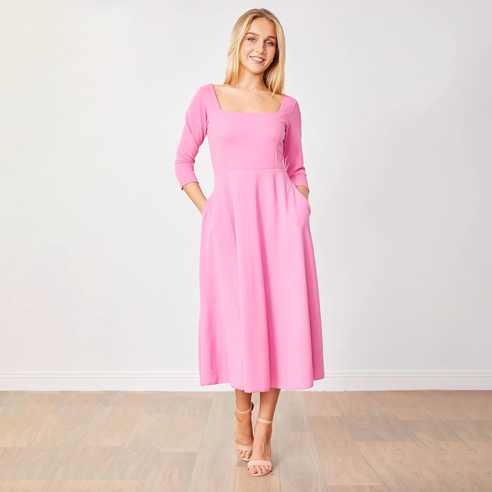 Molly Dress (Pink) - Image 9