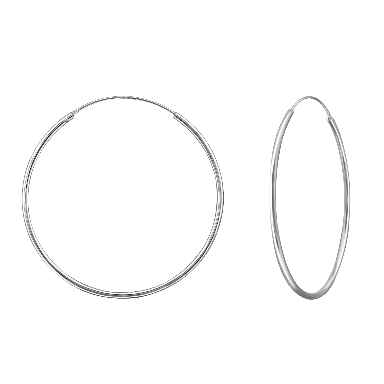 Sterling Silver Hoop Earring