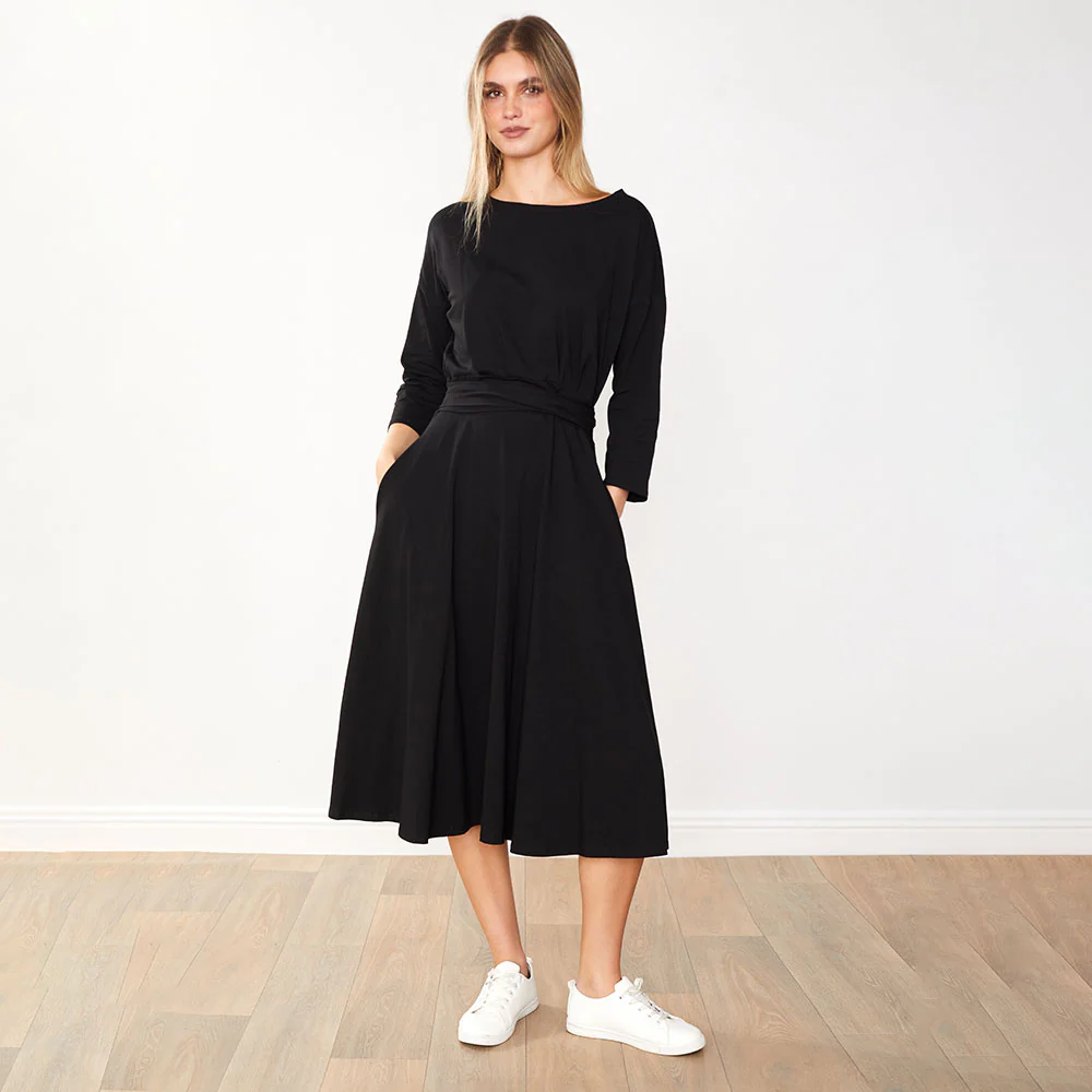Nessa Dress (Black) - Image 3