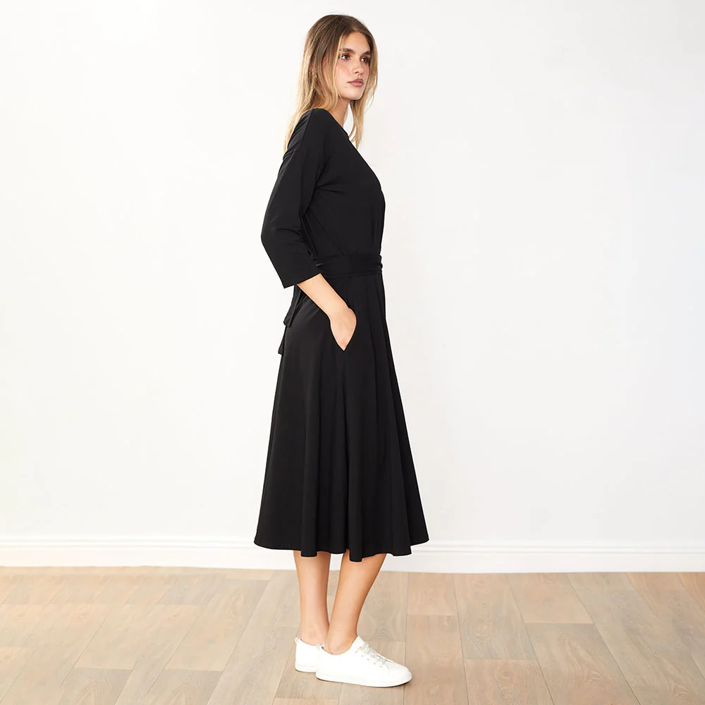 Nessa Dress (Black) - Image 8