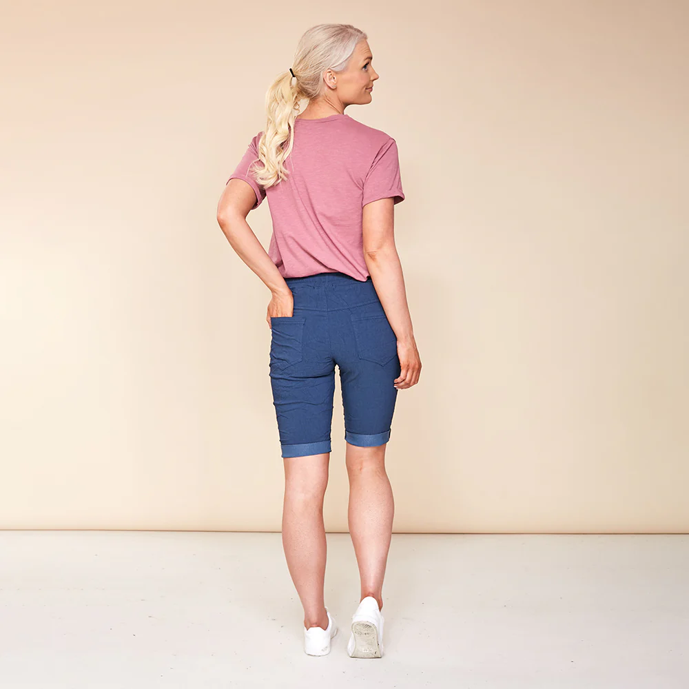 Callie Shorts (Navy) - Image 4