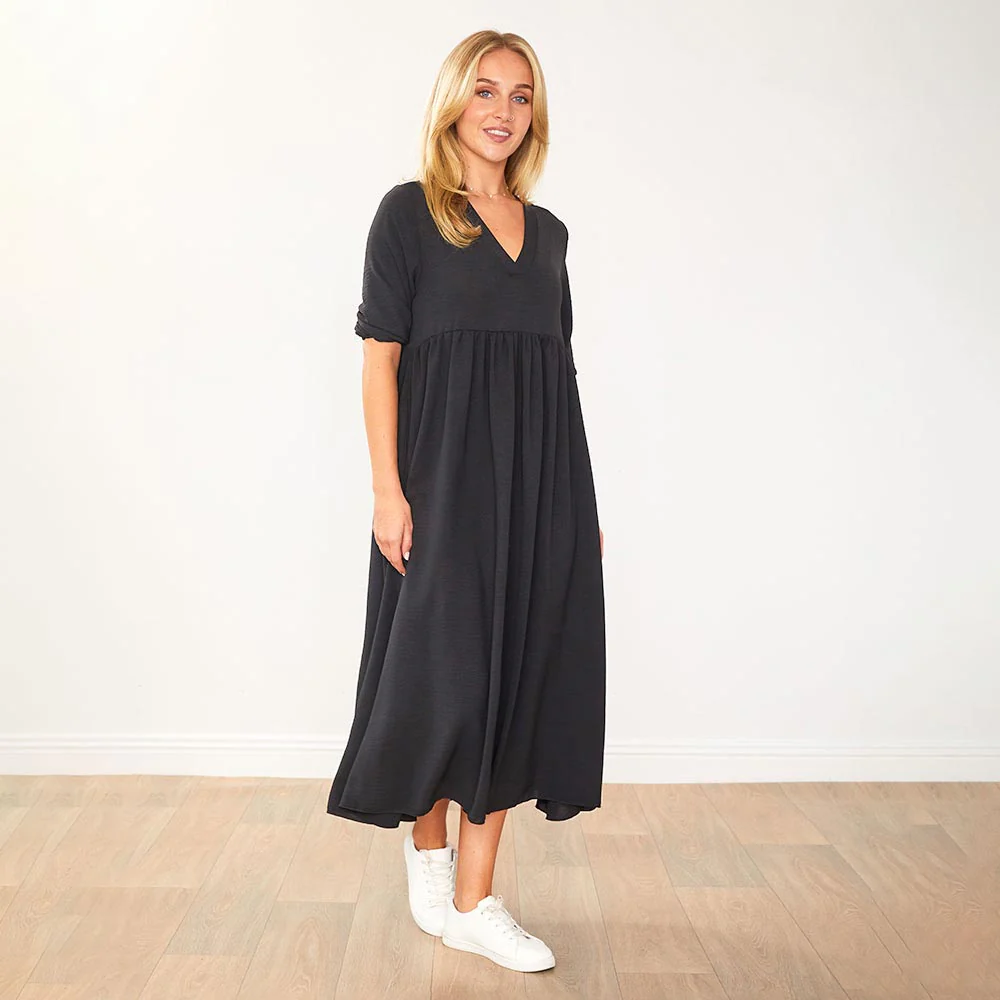 Pamela Dress (Black) - Image 11