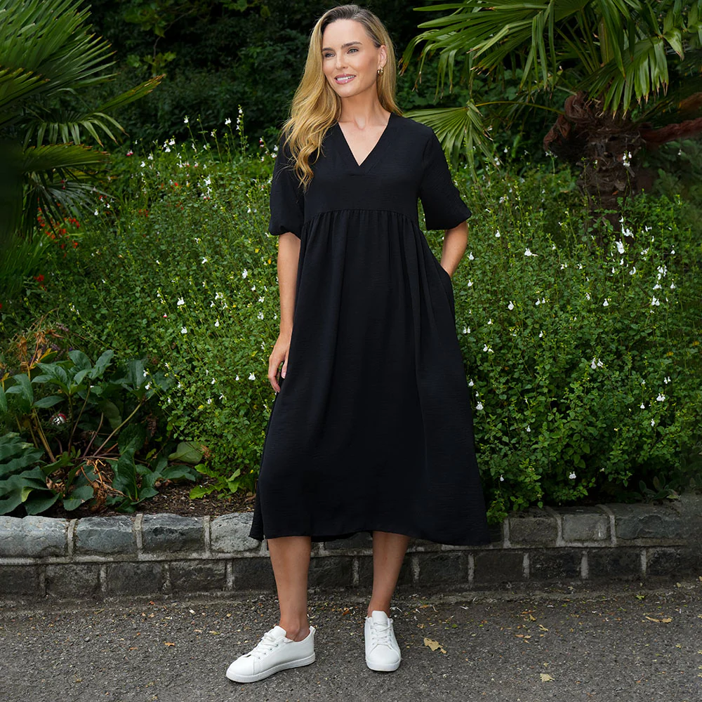 Pamela Dress (Black) - Image 12