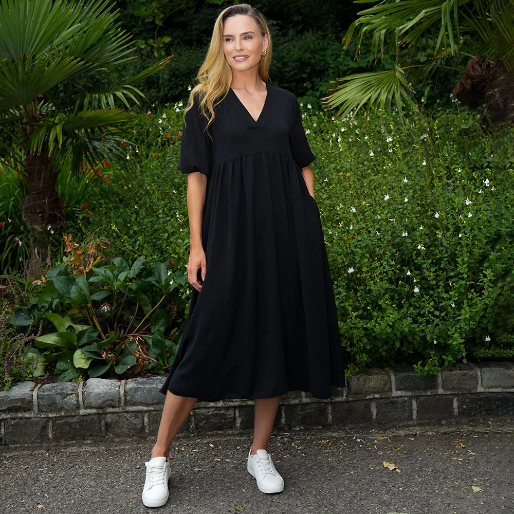 Pamela Dress (Black) - Image 14