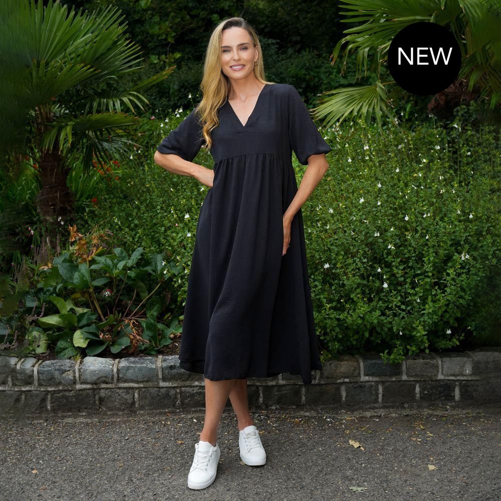 Pamela Dress (Black) - Image 2