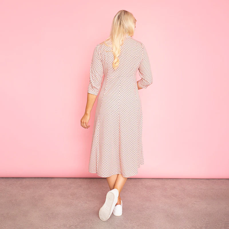 Pamela Shirt Dress (Pink) - Image 3