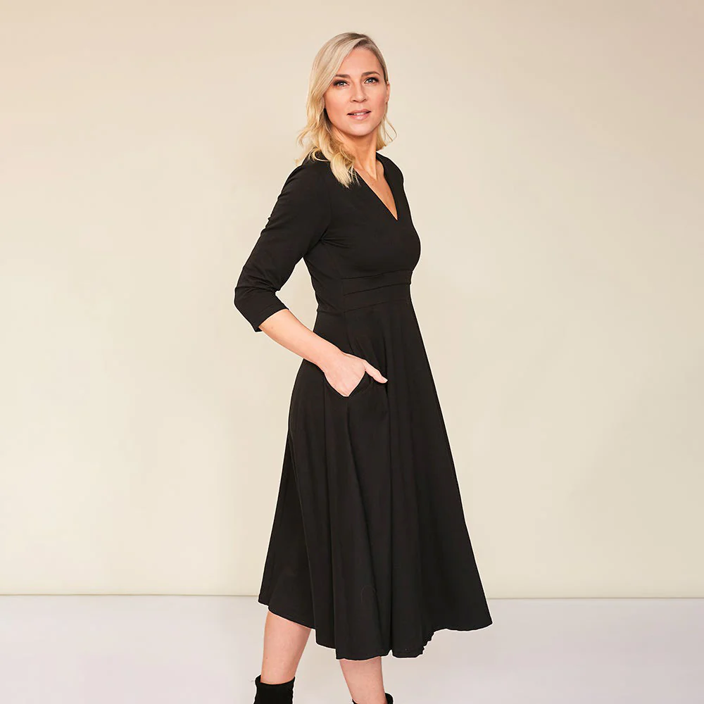Parker Dress (Black) - Image 9