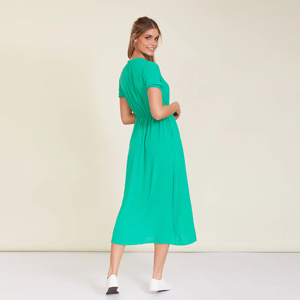 Parker Dress (Green) - Image 5