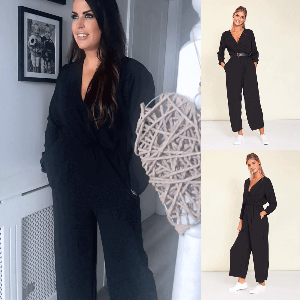 Pattie Jumpsuit (Black) - Image 2