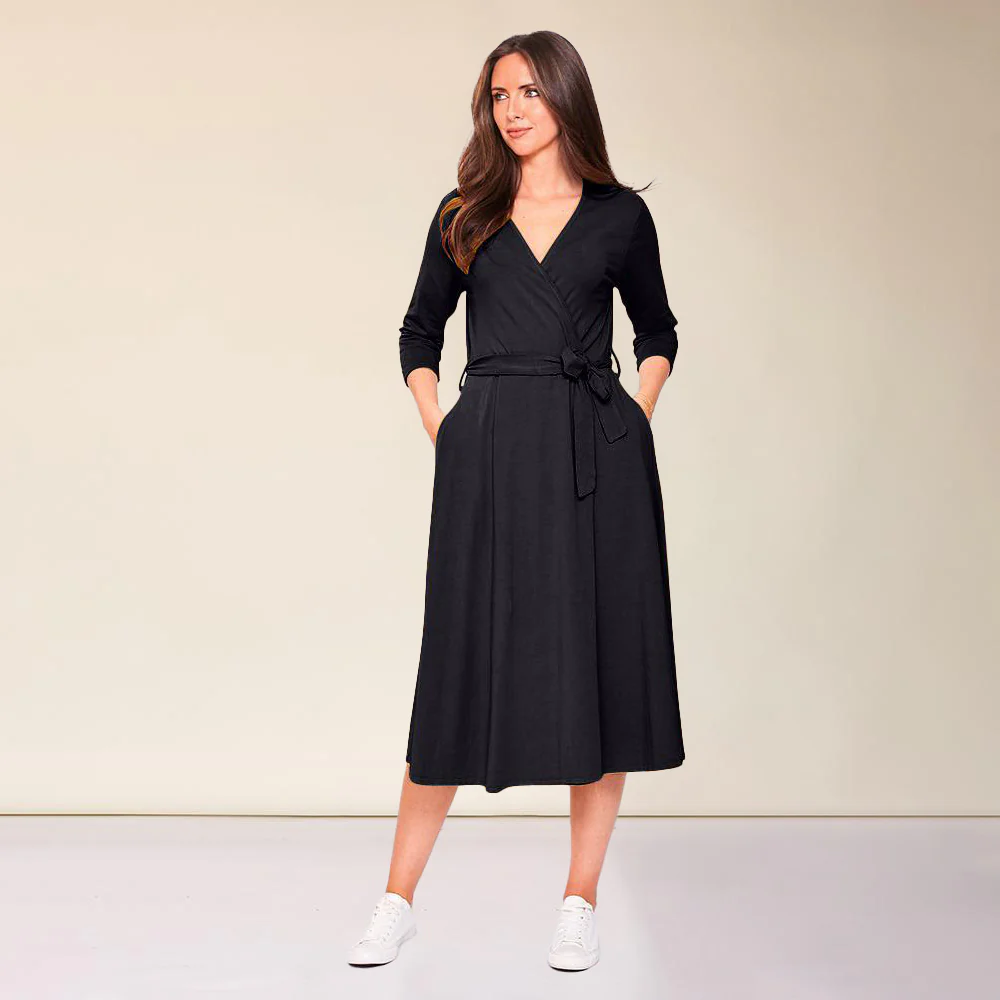 Penny Dress (Black) - Image 11