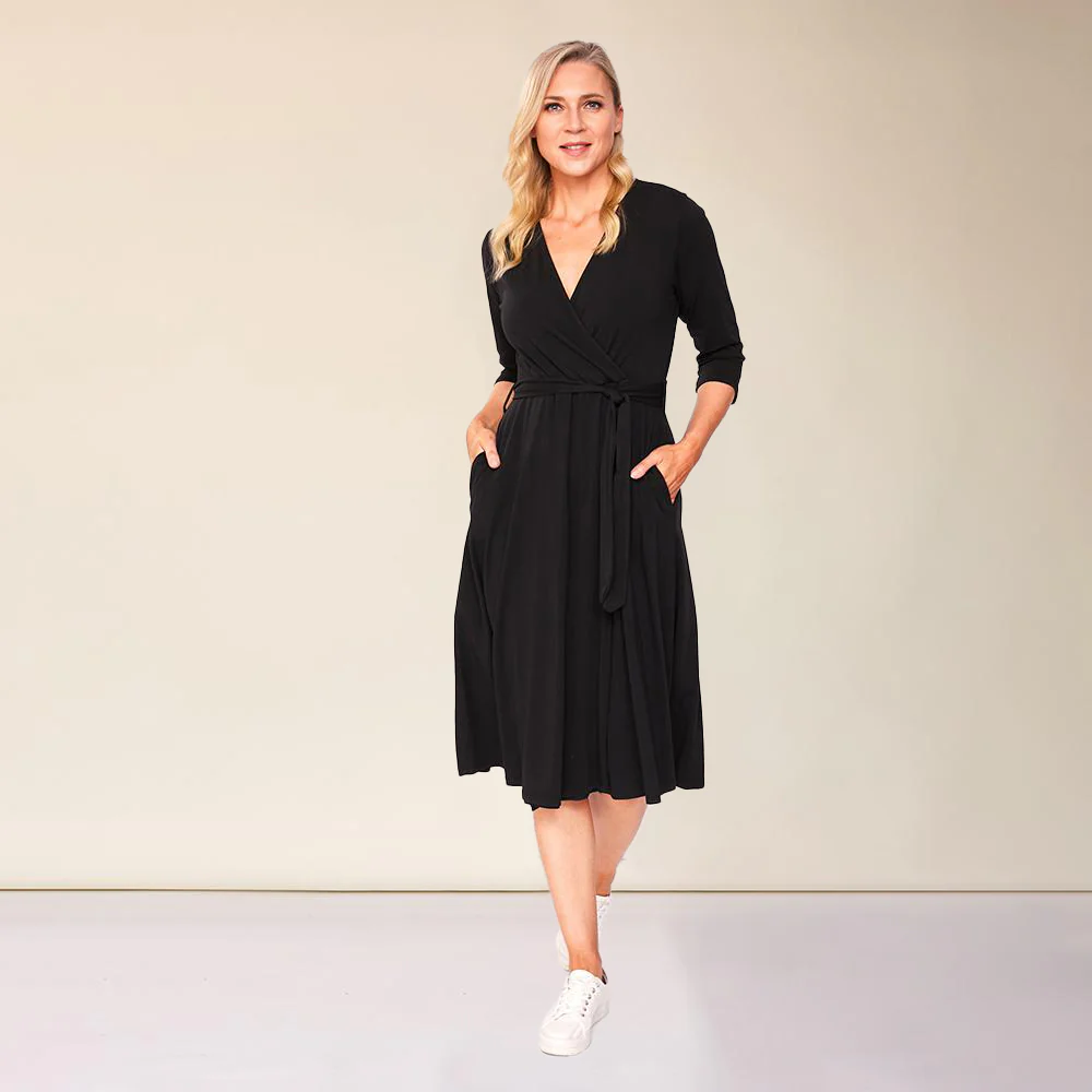 Penny Dress (Black) - Image 14