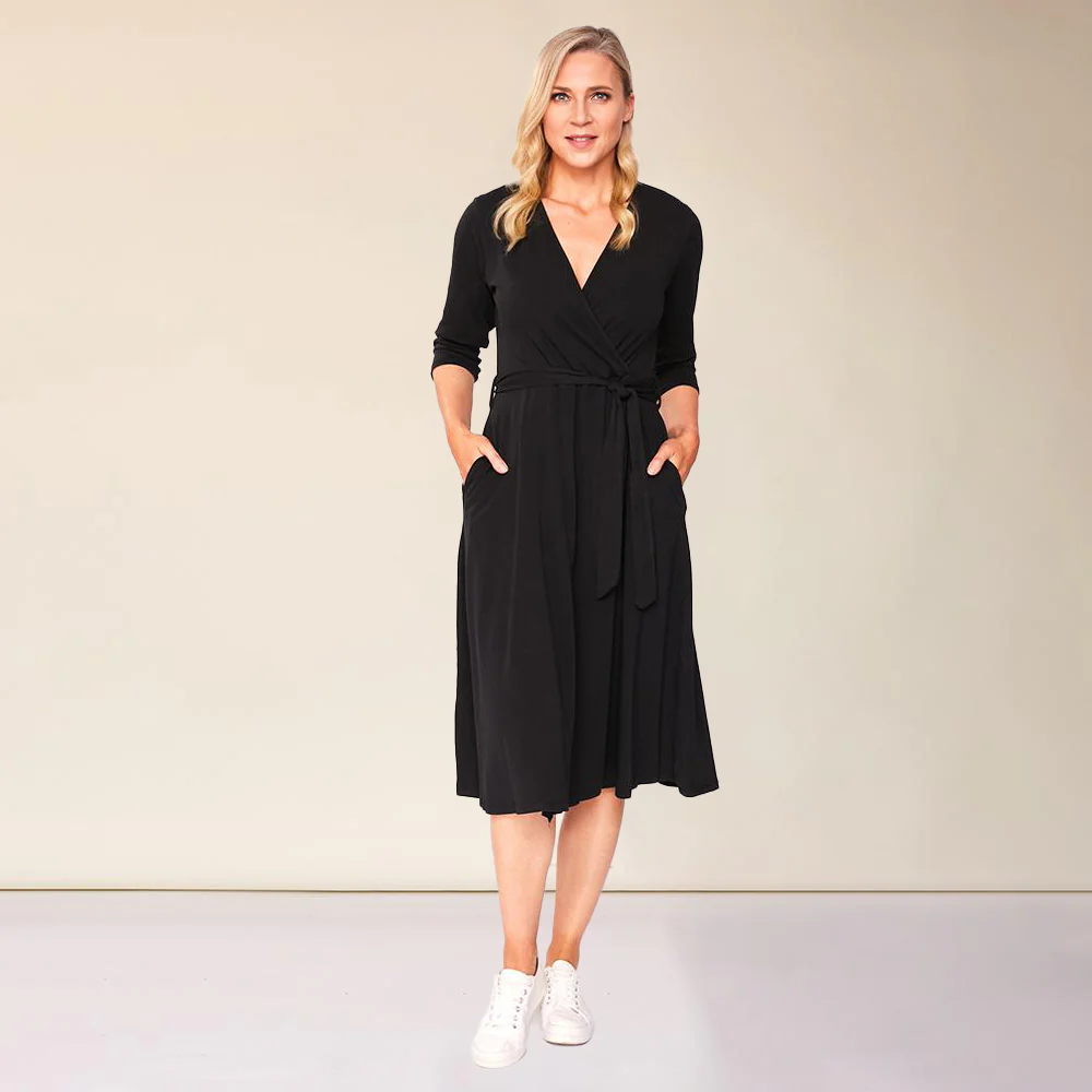 Penny Dress (Black) - Image 15
