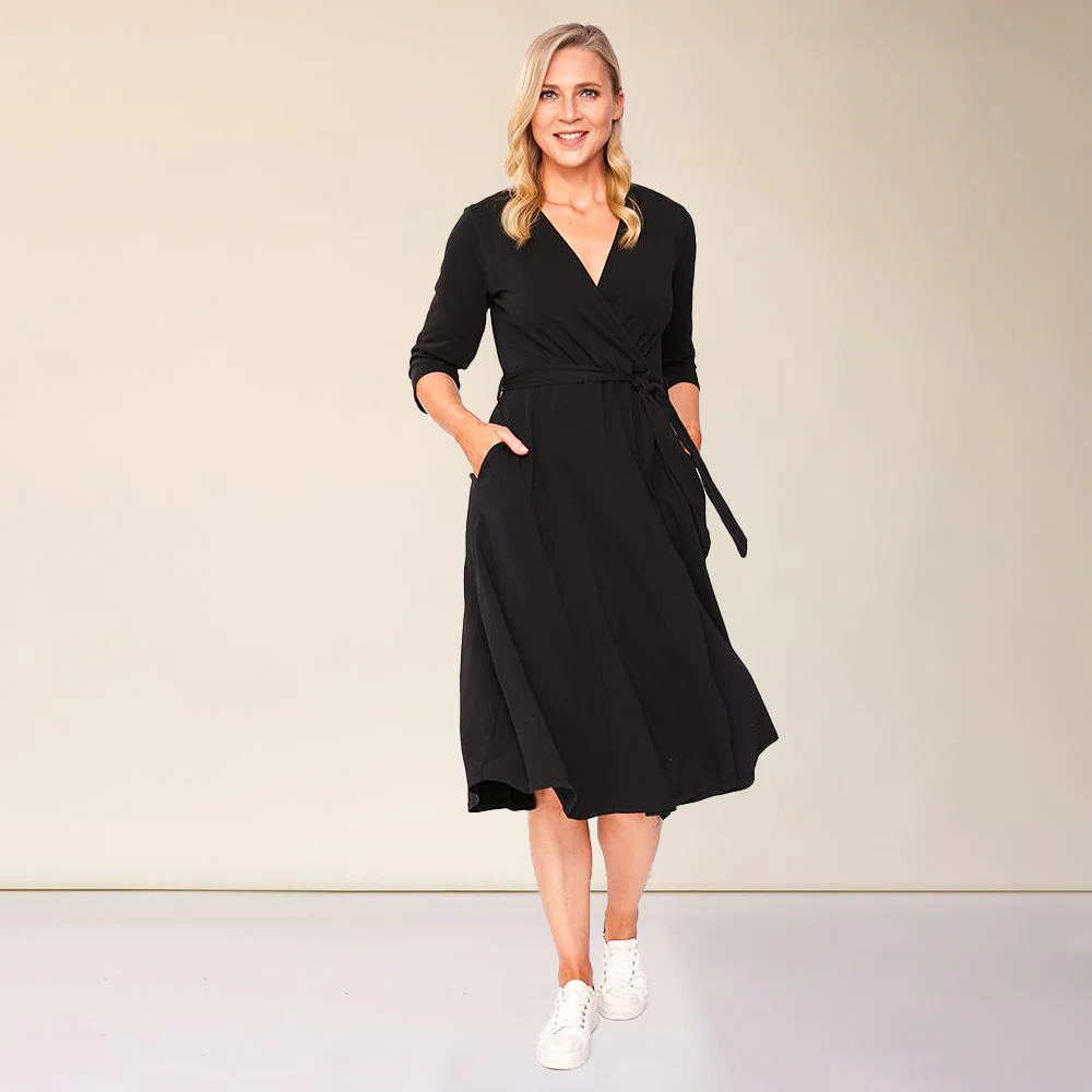 Penny Dress (Black) - Image 16