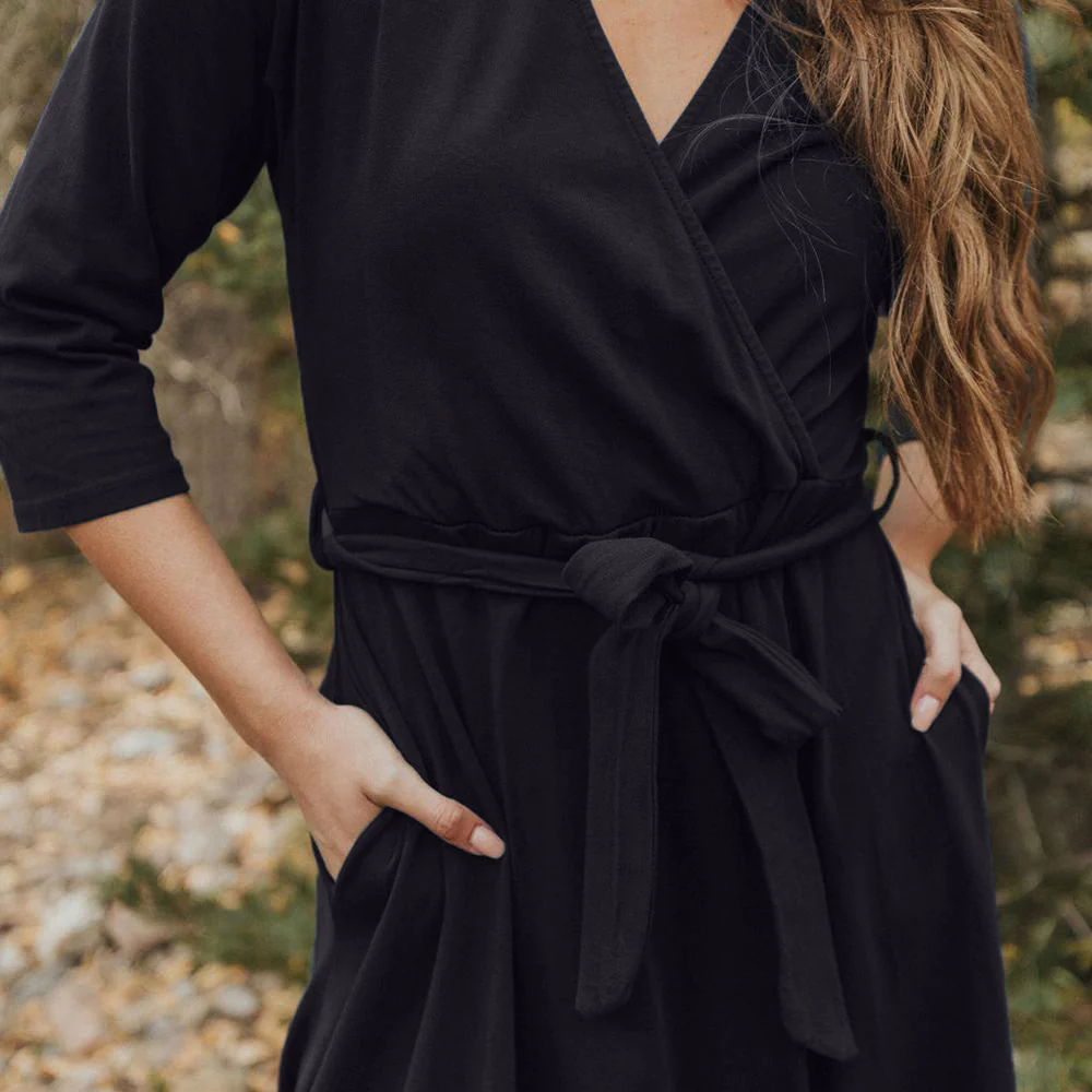 Penny Dress (Black) - Image 7