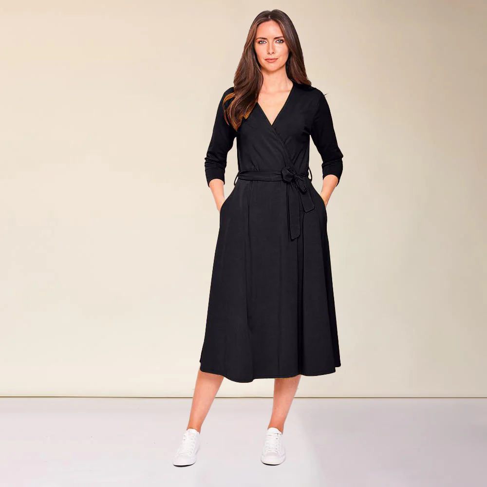 Penny Dress (Black) - Image 9