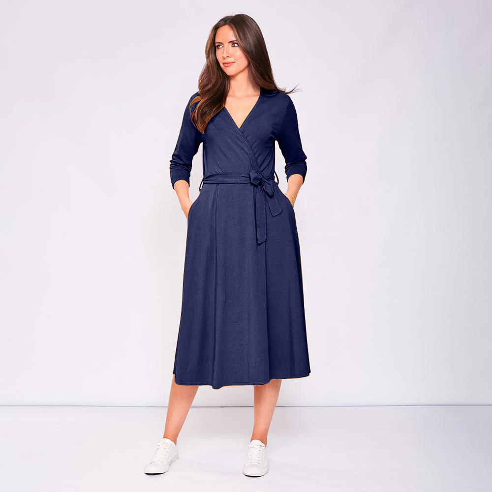 Penny Dress (Navy) - Image 13