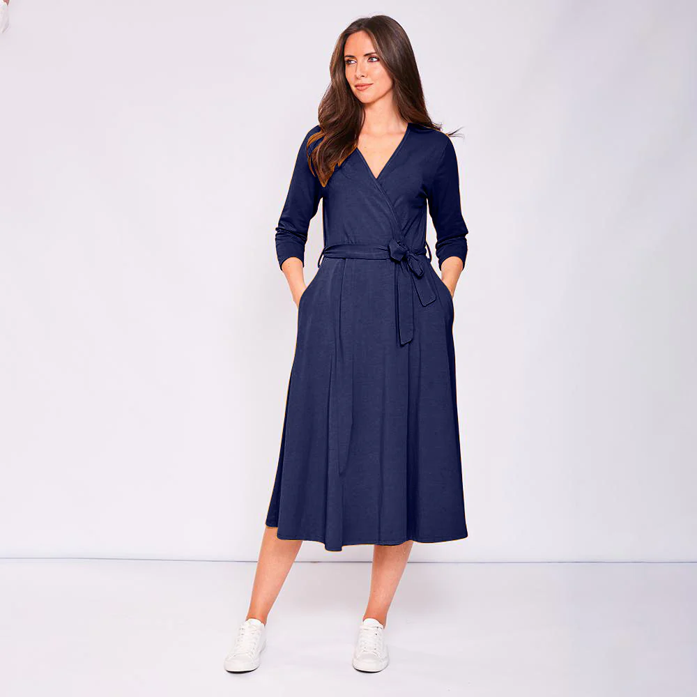 Penny Dress (Navy) - Image 15