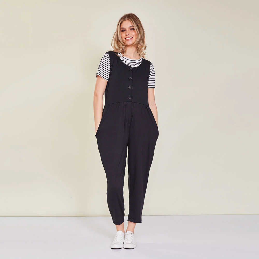 Penny Jumpsuit (Black)